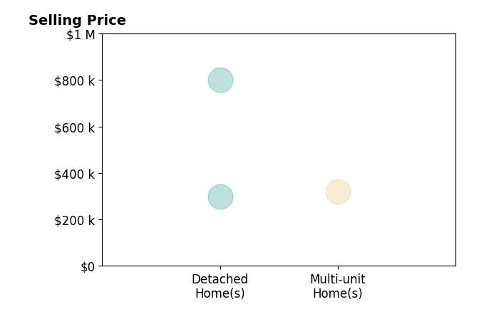 Lynne Engel's sold homes include detached homes from $300K to $800K, multi-unit homes at $320K.
