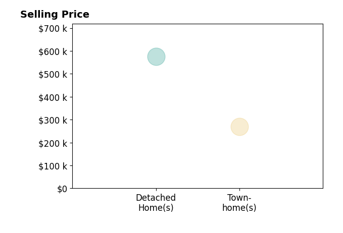 Debbie Knupp's sold homes include townhomes at $270K, detached homes at $575K.
