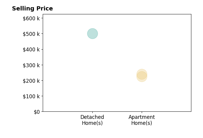 Liz Schorgl's sold homes include apartment homes from $225K to $241K, detached homes at $500K.